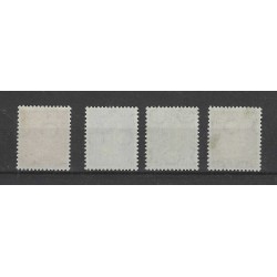 Nederland D16-19  Dienst  MNH/postfris  CV 120 € PRACHT !!