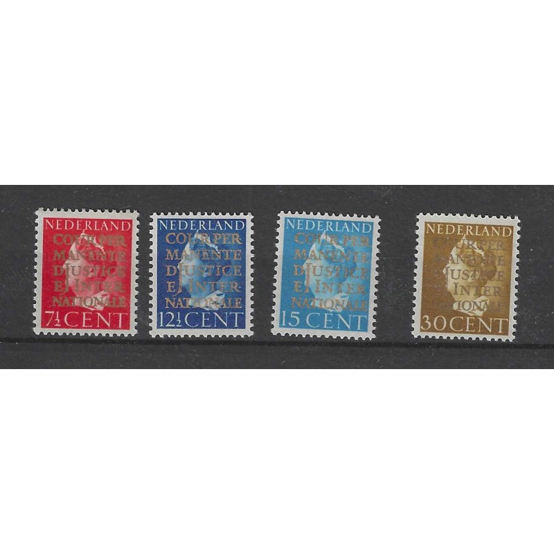 Nederland D16-19 Dienst MNH/postfris CV 120 € PRACHT !! Nederland D16-19 Dienst MNH/postfris CV 120 € PRACHT !!