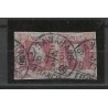 Ned. Indie 1 Willem III paartje "SAMARANG 1868" VFU/gebr CV 320 € PRACHT !!