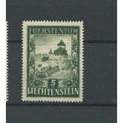 Liechtenstein  309 Schloss Vaduz MNH/postris   CV 250 €