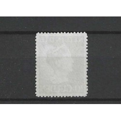 Ned. Indie 288  Wilhelmina 10Gld VFU/gebr CV 30 €