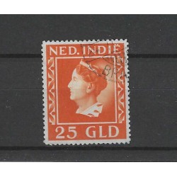 Ned. Indie 289  Wilhelmina 25Gld VFU/gebr CV 200 €