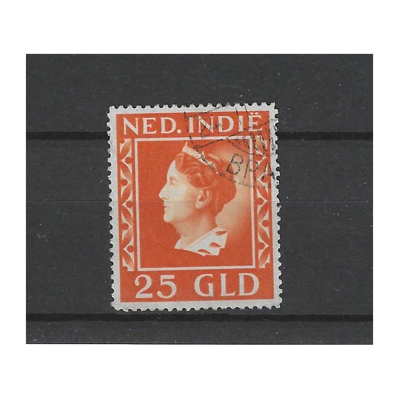 Ned. Indie 289 Wilhelmina 25Gld VFU/gebr CV 200 € Ned. Indie 289 Wilhelmina 25Gld VFU/gebr CV 200 €