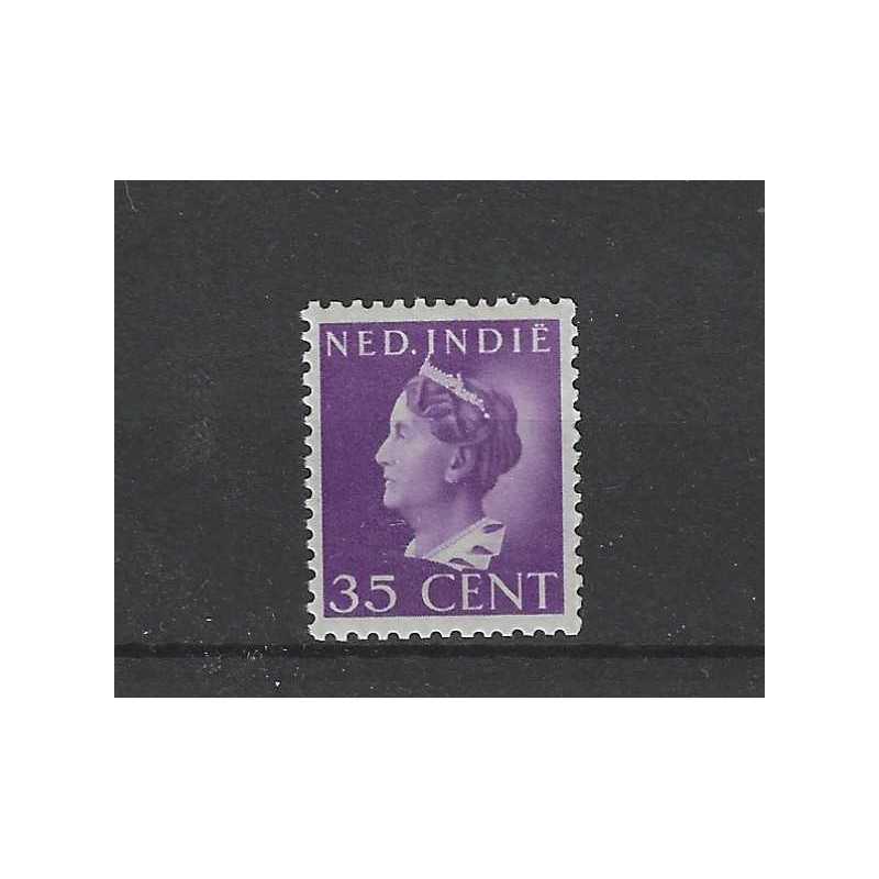 Ned. Indie 280 Wilhelmina 35ct MNH/postfris CV 200 € Ned. Indie 280 Wilhelmina 35ct MNH/postfris CV 200 €