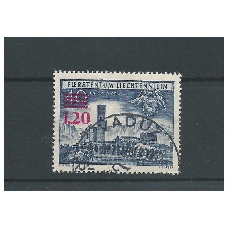 Liechtenstein 310 Freimarke VFU/gebr CV 95 € Liechtenstein 310 Freimarke VFU/gebr CV 95 €