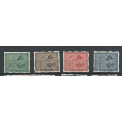 Liechtenstein  315-318 Pfadfinderkonferenz  MNH/postfris  CV 64 €