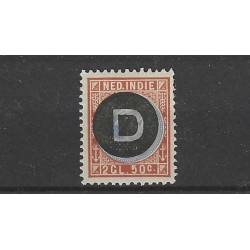 Ned. Indie  D7  Dienst  MH/ongebr CV 82 €
