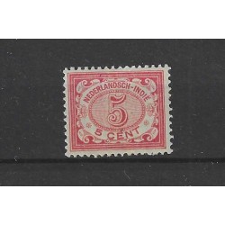 Ned. Indie  46 Cijfer  MNH/postfris CV 50 €