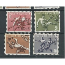 Liechtenstein  322-325 Sport VFU/gebr  CV 64 €