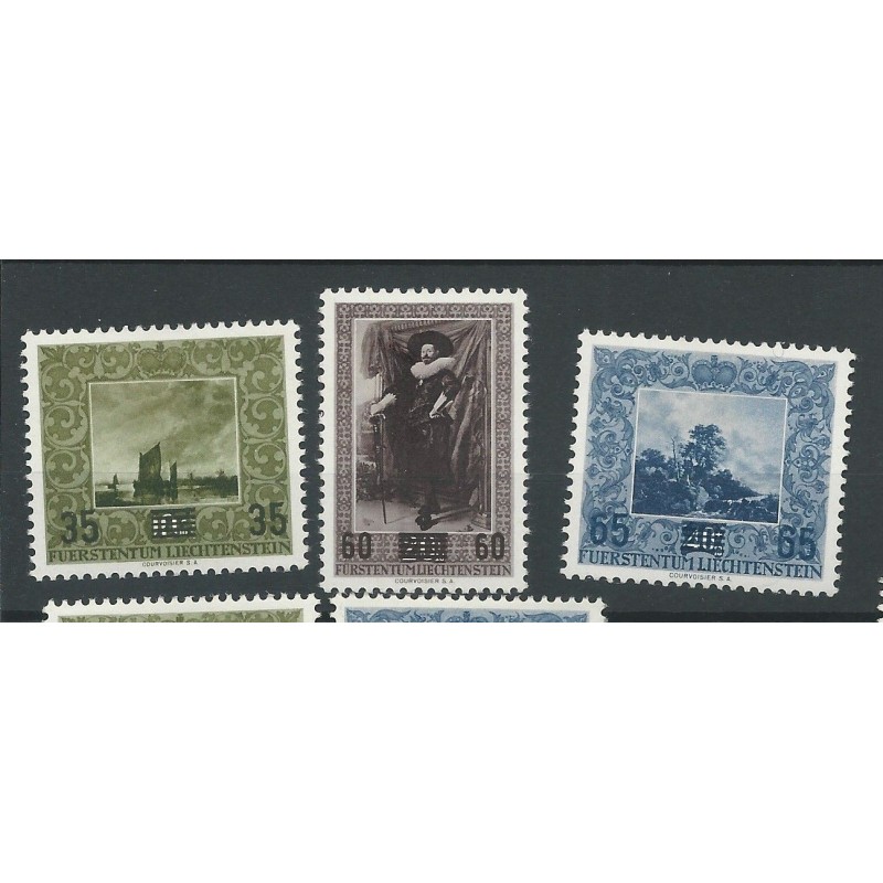 Liechtenstein 326-328 Gemälde MNH/postfris CV 32 € Liechtenstein 326-328 Gemälde MNH/postfris CV 32 €