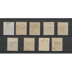 Ned. Indie P5-13 Port 1882  MH/ongebr  CV 147 €