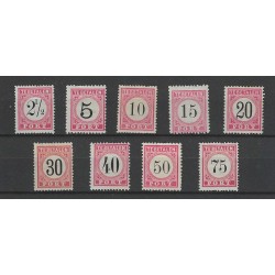 Ned. Indie P5-13 Port 1882  MH/ongebr  CV 147 €