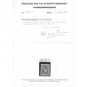 Ned. Indie D27B  Diesnt  MH/ongebr CV 42 €  certificaat !!