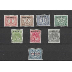 Nederland D1-8 Dienst ARMENWET  MH/ongebr CV 225 €