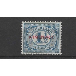 Nederland D1-8 Dienst ARMENWET  MH/ongebr CV 225 €