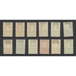 Nederland 90-101 Wilhelmina 1913  MH/ongebr CV 1560 €