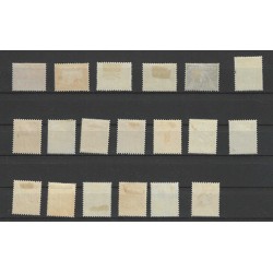 Nederland 144/148, 149/162 Cijfer en Veth MH/ongebr  CV 335 € Pracht !!