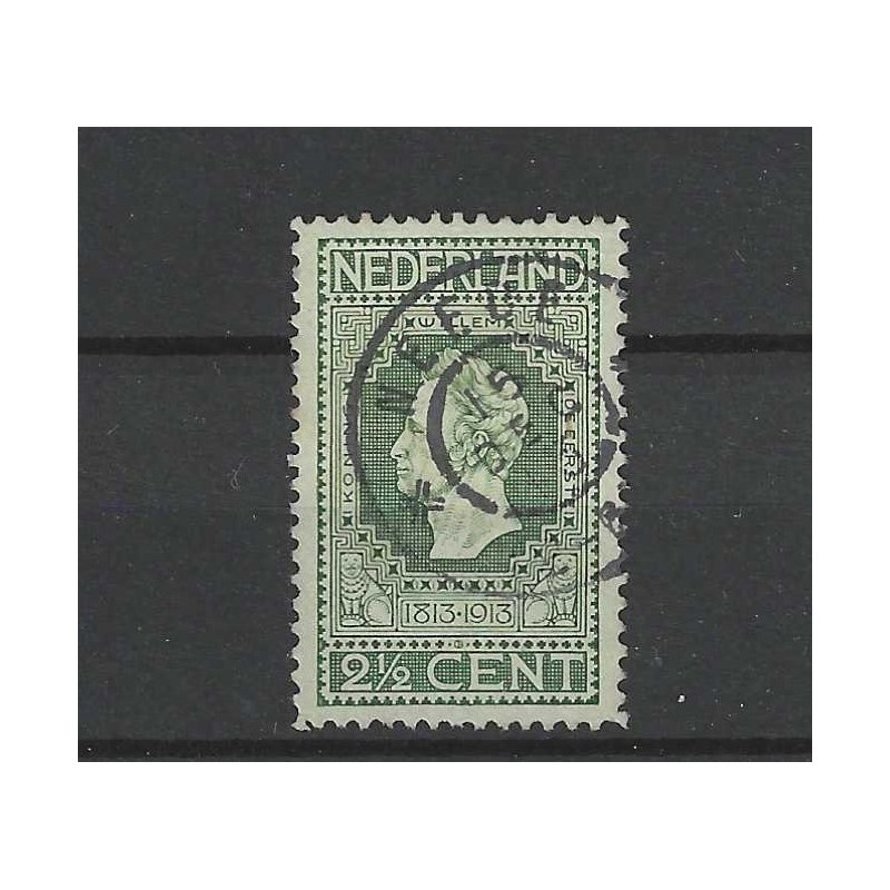 Nederland 90 Jubileum "NEEDE 1915" grootrond VFU/gebruikt Nederland 90 Jubileum "NEEDE 1915" grootrond VFU/gebruikt