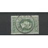 Nederland 90 Jubileum "WILLEMSTAD 1913" grootrond VFU/gebruikt