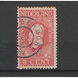 Nederland 92 Jubileum "LEIDERDORP 1913" grootrond VFU/gebruikt