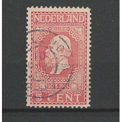 Nederland 92 Jubileum "STELLENDAM 1914" grootrond VFU/gebruikt
