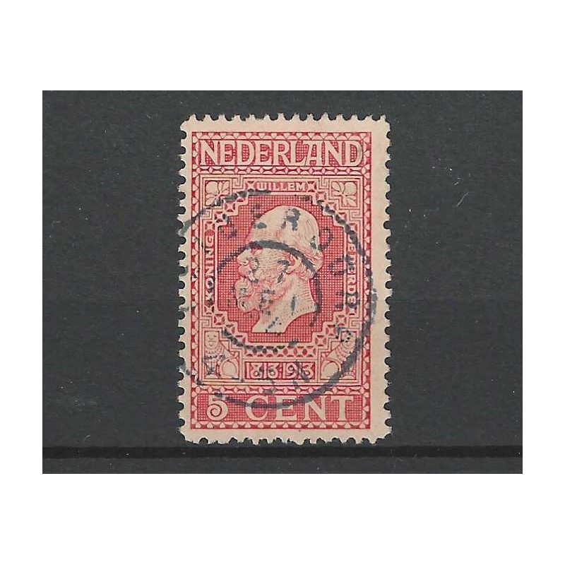 Nederland 92 Jubileum "LEIDERDORP 1914" grootrond VFU/gebruikt Nederland 92 Jubileum "LEIDERDORP 1914" grootrond VFU/gebruikt