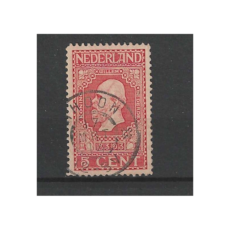 Nederland 92 Jubileum "RHOON 1914" grootrond VFU/gebruikt Nederland 92 Jubileum "RHOON 1914" grootrond VFU/gebruikt