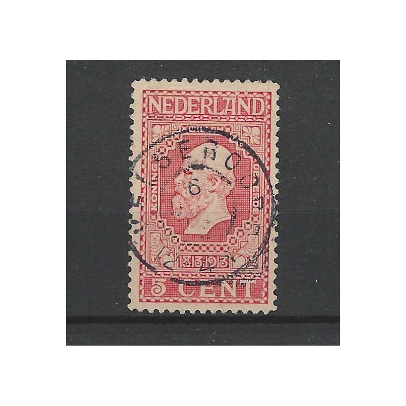 Nederland 92 Jubileum "VELSENOORD 1913" grootrond VFU/gebruikt Nederland 92 Jubileum "VELSENOORD 1913" grootrond VFU/gebruikt