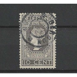 Nederland 93 Jubileum "BERGUM 1914" grootrond VFU/gebruikt