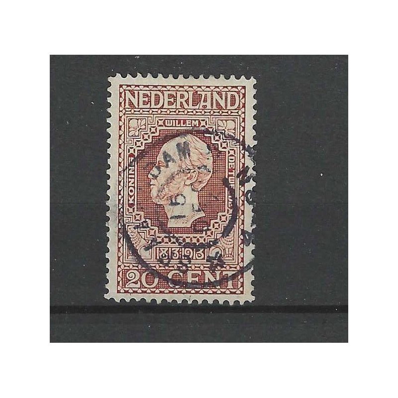 Nederland 95 Jubileum "SPAARNDAM 1913" grootrond VFU/gebruikt Nederland 95 Jubileum "SPAARNDAM 1913" grootrond VFU/gebruikt