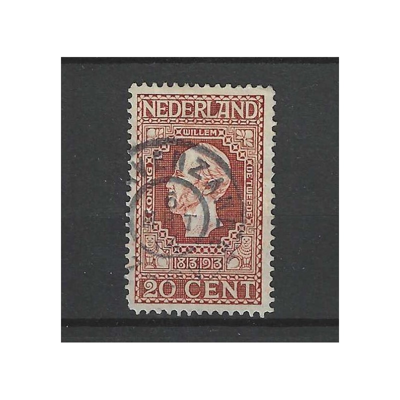 Nederland 95 Jubileum "GRAVENZANDE 1914" grootrond VFU/gebruikt Nederland 95 Jubileum "GRAVENZANDE 1914" grootrond VFU/gebruikt