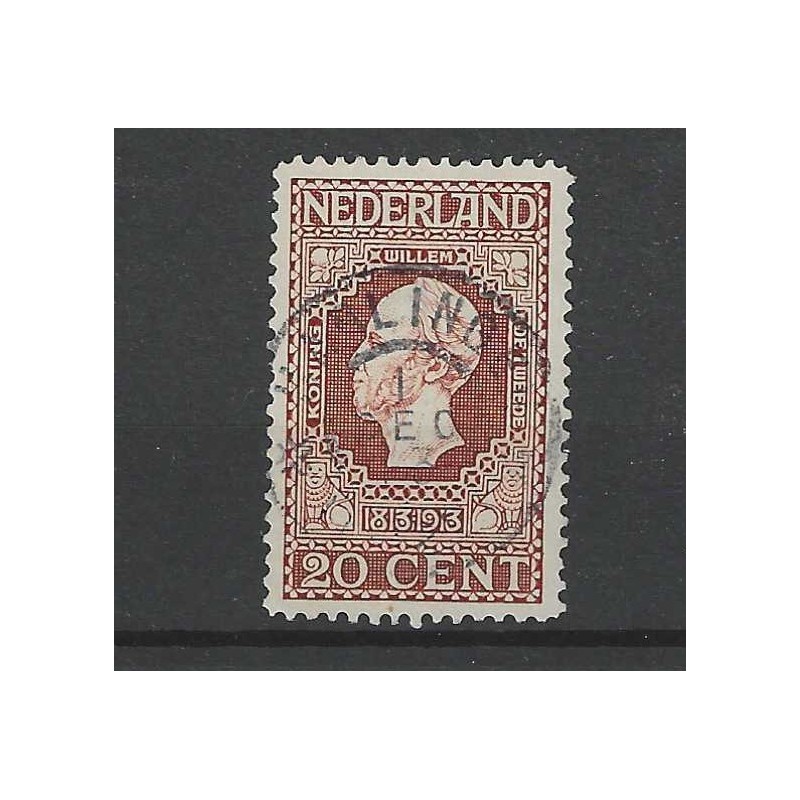 Nederland 95 Jubileum "HARLINGEN 1913" grootrond VFU/gebruikt Nederland 95 Jubileum "HARLINGEN 1913" grootrond VFU/gebruikt