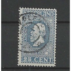 Nederland 96 Jubileum "VOLENDAM 1913" grootrond VFU/gebruikt