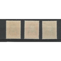 Suriname 197-199 Vrijheidszegels MNH/postfris CV 45 €