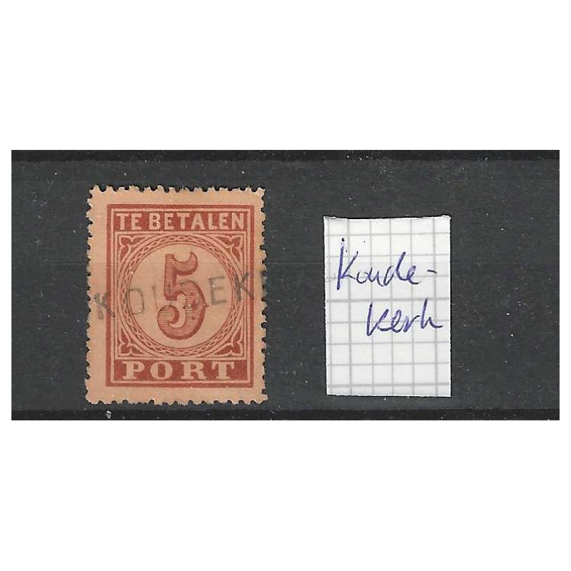 Nederland P1 Port 1870 "KOUDEKERK" langstempel VFU/gebr CV 25+ € Nederland P1 Port 1870 "KOUDEKERK" langstempel VFU/gebr CV 25+ €