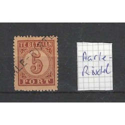 Nederland  P1  Port 1870 "AARLE-RIXTEL" langstempel VFU/gebr CV 25+ €