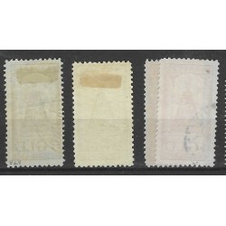 Nederland  121-131 Wilhelmina 1923 VFU/gebr CV 515 €