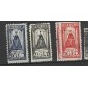 Nederland  121-131 Wilhelmina 1923 VFU/gebr CV 515 €