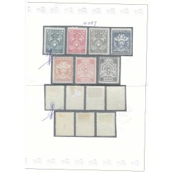 Nederland  BK1-7 Brandkast  MH/ongebr CV 845 € Attest Vleeming !!