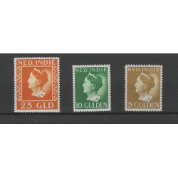 Ned. Indie 274/289 Wilhelmina Konijnenburg  MNH/postfris  CV 1185 € Attest !!