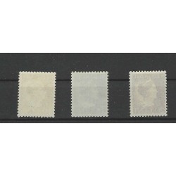 Ned. Indie 274/289 Wilhelmina Konijnenburg  MNH/postfris  CV 1185 €