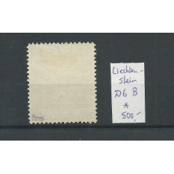 Liechtenstein D6-B DIENST "Landschaften"  MH/ongebr  CV 650 €