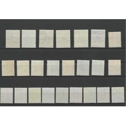 Ned. Indie/Indonesie 375/388  Gebouwen MNH/postfris  CV 316 €