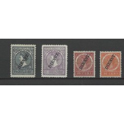 Ned. Indie D8/27 DIENST serie MNH/postfris  CV 625 €