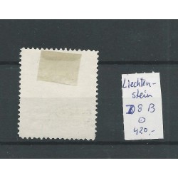 Liechtenstein D8-B DIENST "Landschaften"  VFU/gebr  CV 500 €
