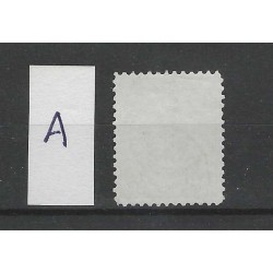 Nederland 47A Wilhelmina 1891  VFU/gebr  CV 180 €