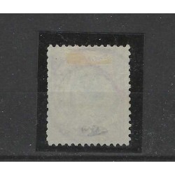 Nederland 47B Wilhelmina 1891 "GRAVENHAGE-3 1898" grootrond VFU/gebr  CV 215 €