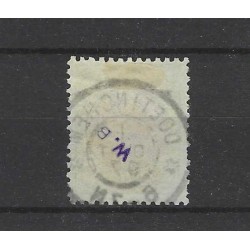 Nederland 48 Wilhelmina 1891 "DOETINCHEM 1897" grootrond VFU/gebr  CV 575 €