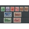 Liechtenstein D11-D19, D15a "REGIERUNGS/DIENSTSACHE" MH/gebr  CV 380 €