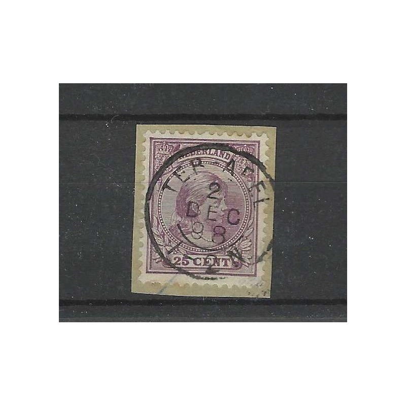 Nederland 42 Wilhelmina "TER-APEL 1898" kleinrond VFU/gebr CV 15+ € Nederland 42 Wilhelmina "TER-APEL 1898" kleinrond VFU/gebr CV 15+ €